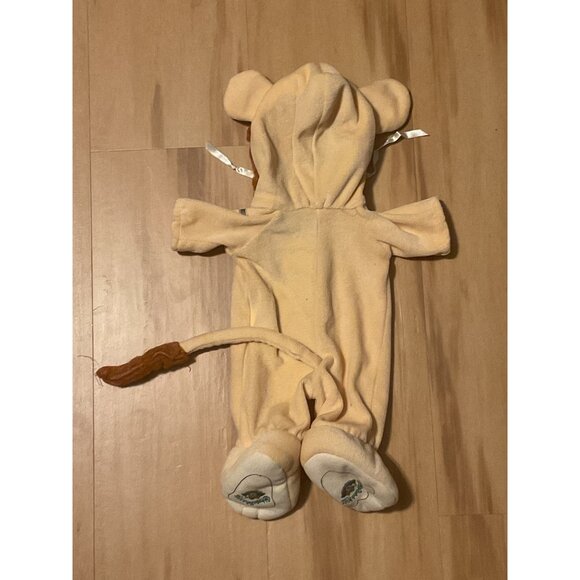 Cabbage Patch Kids Halloween Lion Costume Bodysuit With Hood Ears and Tail - Picture 3 of 6